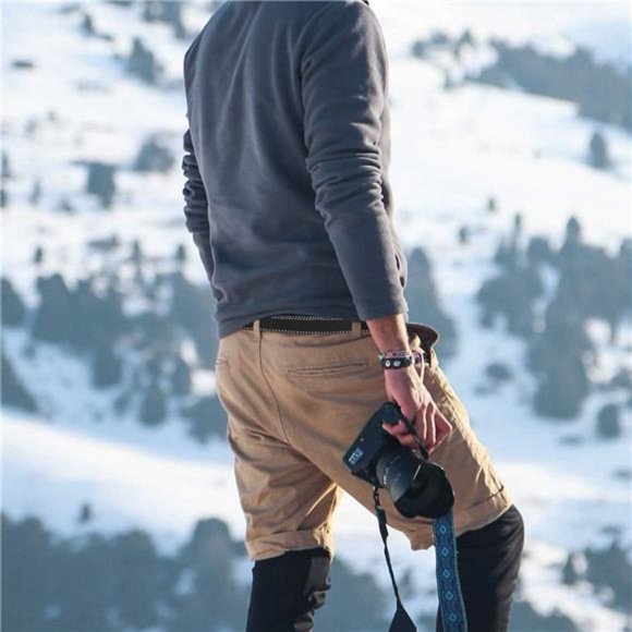 3-Pack Nylon Canvas Belt Plastic Buckle Belt Travel Adjustable Nylon Web Slide - Picture 3 of 6